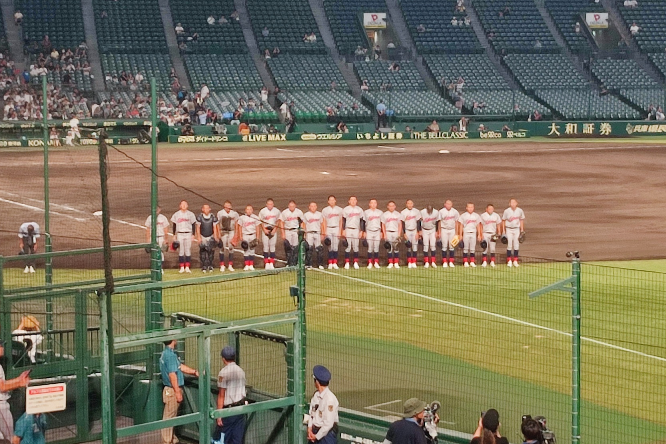 甲子園高校野球大会に出場した京都国際高校(韓国系学校)の試合応援