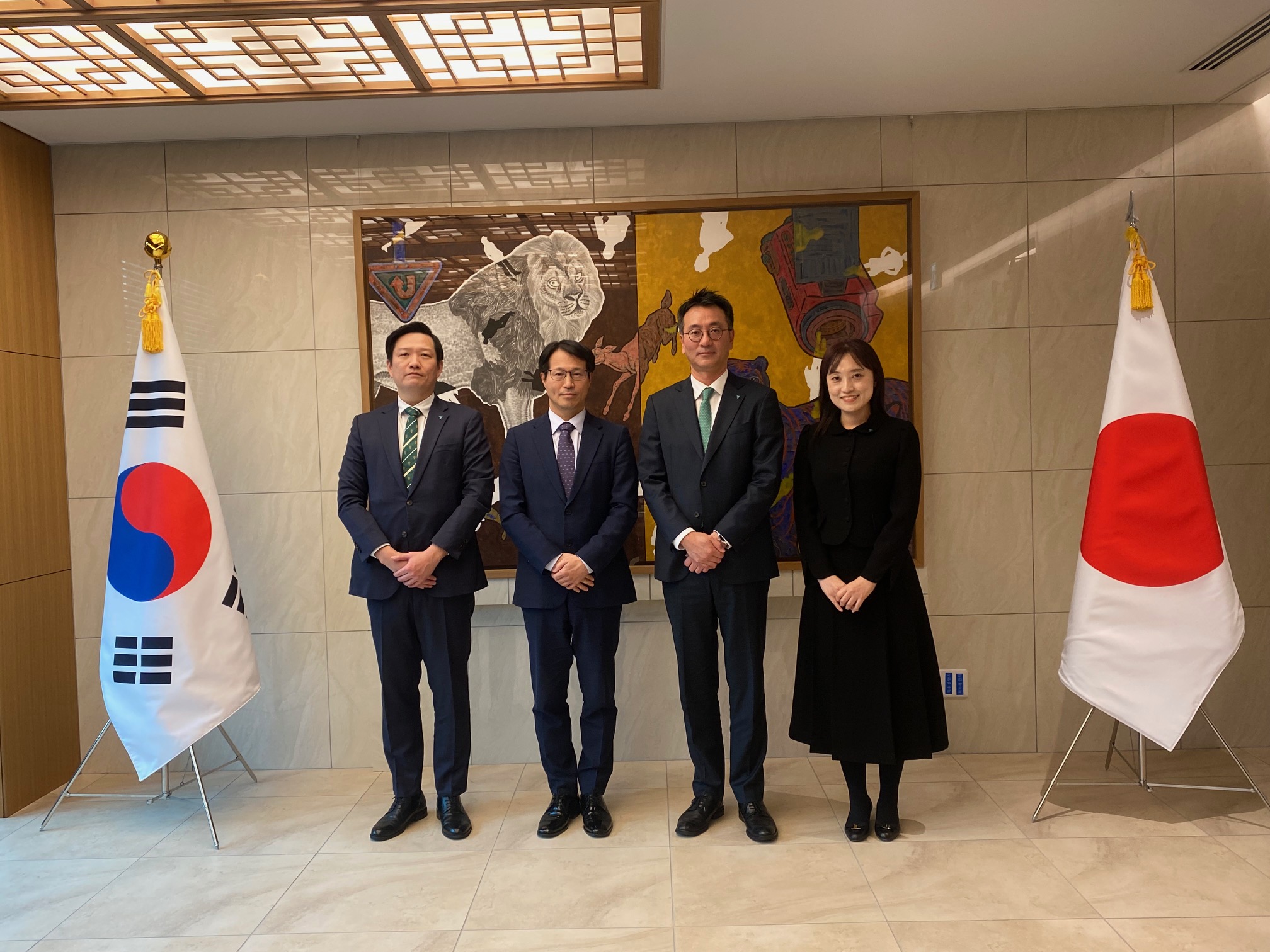 하나은행 오사카 지점장 내방(2.9)